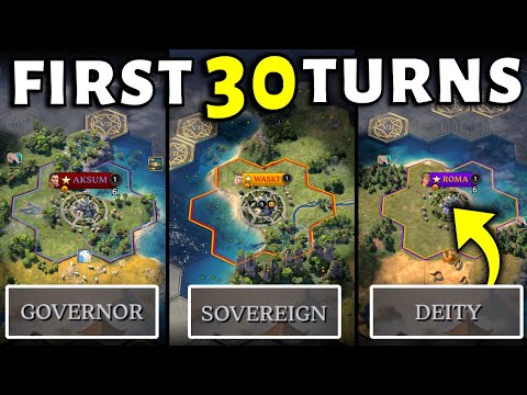 Master The First 30 Turns Of Civ 7! - 3 LEVELS Of Difficulty ( Civilization 7 Guide )