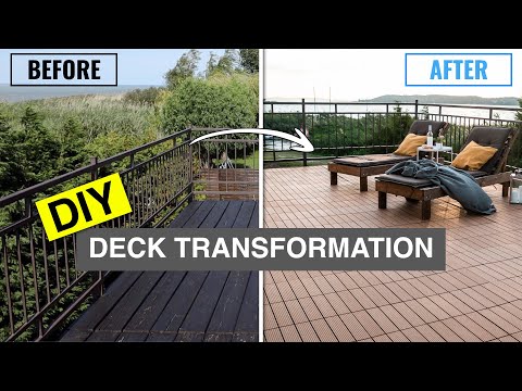 Amazing DIY Deck Makeover: Timelapse Installation of DECKO Decking Tiles