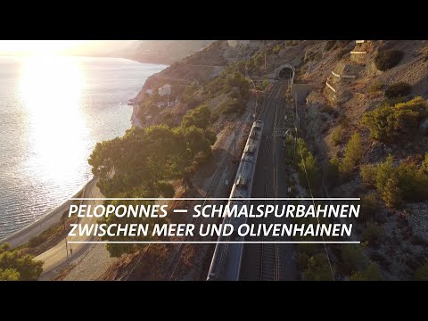 Peloponnes - griechische Schmalspurbahnen zwischen Meer und Oliven | Eisenbahn-Romantik