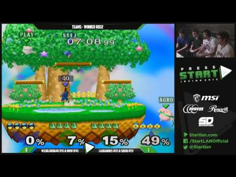 Press Start Day 1 - Teams - Winner Ro32: W33DL0RD840 & NMW vs Laudandus & Squid