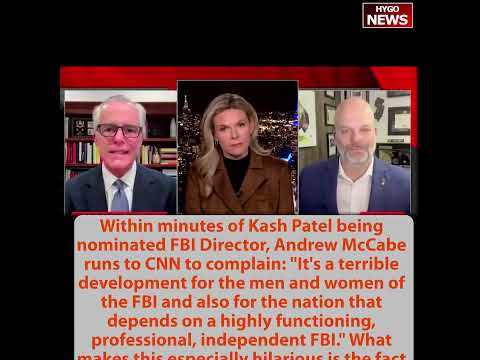 MSNBC Meltdowns over Patel: most dangerous nominee yet to our democracy; Andrew McCabe: terrible