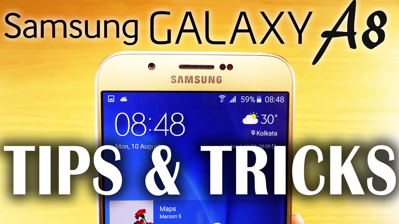 BEST Samsung GALAXY A8 TIPS & TRICKS, Hidden Features!