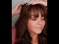 Hair Topper with Bangs! Try New Hairstyle to New U