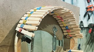 Carved Mandolin Build part 2 // making and installing kerfed linings