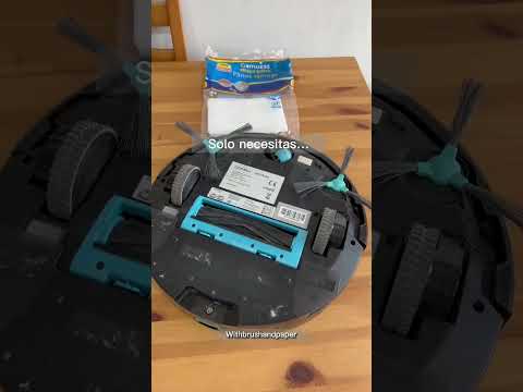 Súper Truco Para tu ROBOT ASPIRADOR #ideasparaelhogar #shorts #youtubeshorts #limpiezarapida