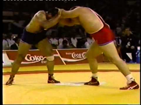 Soleimani Karbalayee,Ali Reza (IRI) - Baumgartner,Bruce (USA) + 100 kg.Final. 1989 Chempionat mira.