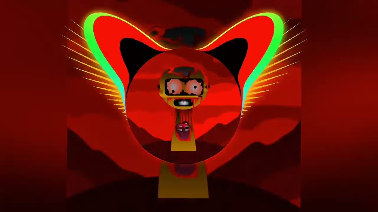 🎧Creepy Sprunki Inrcedibox Garnold Horror Dark Phase 3 Music Video Avee Player Template🎧