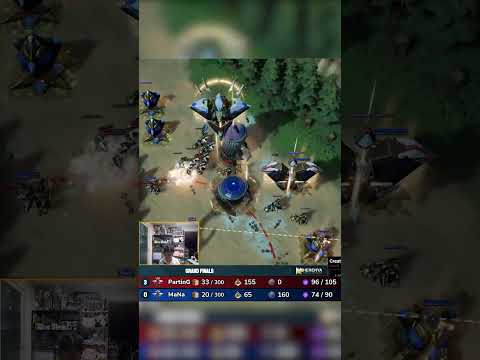 PartinG Vs MaNa in Stormgate Nexus Grand Finals Map 4! #shorts