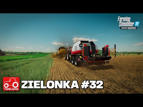 STARTING THE LAST HARVEST!! FS22 Timelapse Zielonka Ep 32