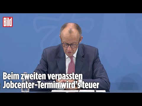 Die neue Grundsicherung: Merz erklärt die neuen Knall-Hart-Regeln