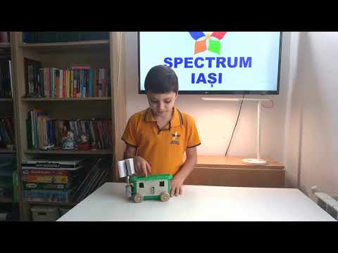 Cosmin Ciobanu Firstep 2020 Casa pe roți autonomă ”My Home” - clasa 4-a Spectrum Iași - Aur
