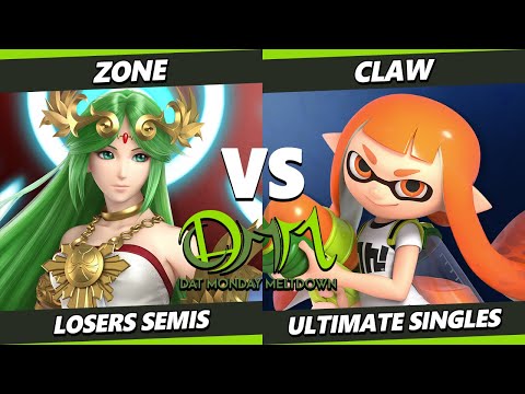 DAT MM 266 Losers Semis - Zone (Palutena) Vs. Claw (Inkling) Smash Ultimate - SSBU