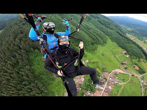Paragliding Bunloc, Romania