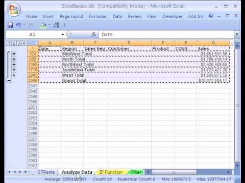 Excel Basics 1 What Is Excel