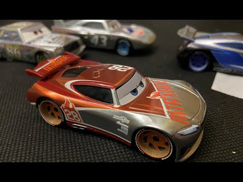 DISNEY PIXAR CARS 3 SILVER TIM TREADLESS