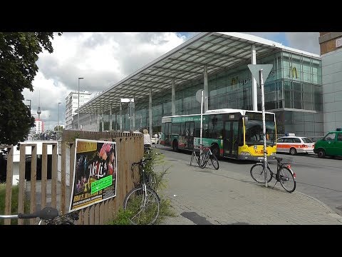 Berlin: Der Ostbahnhof - Hauptbahnhof des Ostens von Berlin - Mainstation of East Berlin