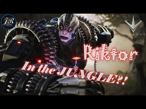 Paragon V42 Gameplay - Riktor In The JUNGLE!!