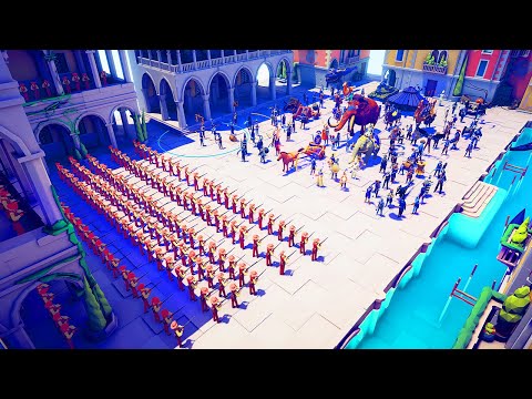 200x DEADEYE vs ALL FACTIONS | TABS - Totally Accurate Battle Simulator