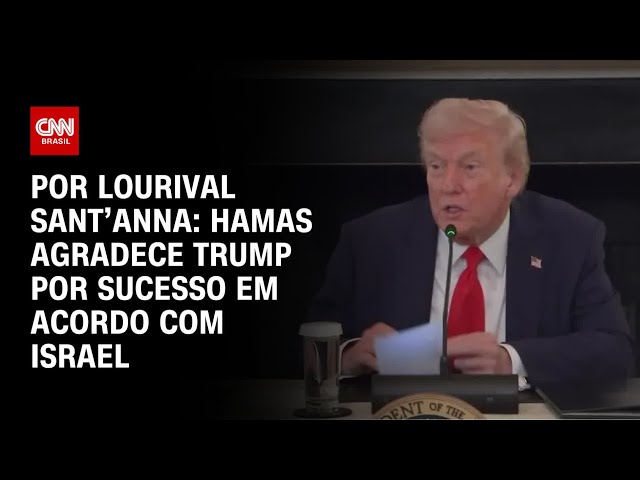 Análise: Hamas agradece Trump por sucesso em acordo com Israel | CNN PRIME TIME