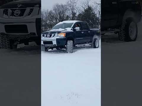 2009 Nissan Titan 6" fab-tech lift 35 x 12 1/2 tires Fuel Off-road rims #Titan #6"lift #