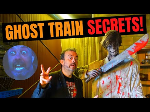 How does a ghost train work? GUIDED TOUR with Brighton Pier engineer!