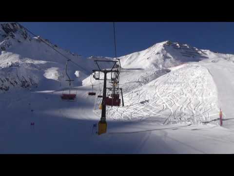 Risalita integrale seggiovia Zemella "Roseal" in HD - Alba di Canazei (TN) / Chairlift / 纜車