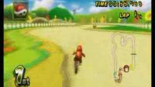 Mario Kart Wii - Diddy Kong Unlocked + Gameplay
