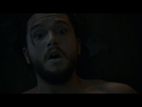 GAME OF THRONES 6 TEMPORADA  CENA DO JON SNOW REVIVENDO