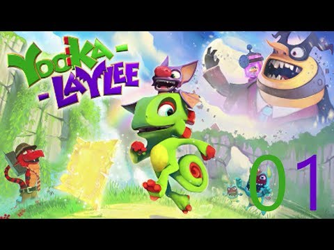 Hivory Towers-Let's Play Yooka-Laylee Part 1
