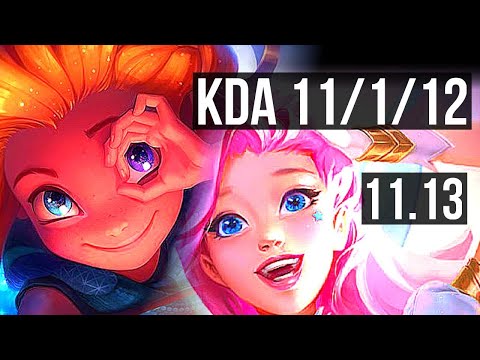 ZOE vs SERAPHINE (MID) | 11/1/12, Rank 6 Zoe, Dominating | NA Challenger | v11.13