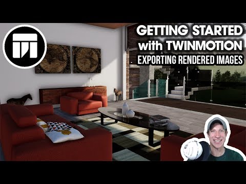 Getting Started RENDERING IN TWINMOTION (EP 9) - Setting Up and Exporting Photorealistic Images
