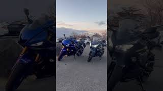 YZF-R25とNinja400で芦ノ湖スカイライン