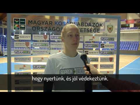 2018. 01. 24. ZVVZ USK Praha - Sopron Basket, beharangozó