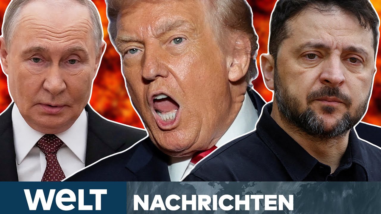 PUTINS KRIEG: Trump drängt – Europa kontert – Droht Selenskyj ein Vertrauensverlust? | WELT LIVE