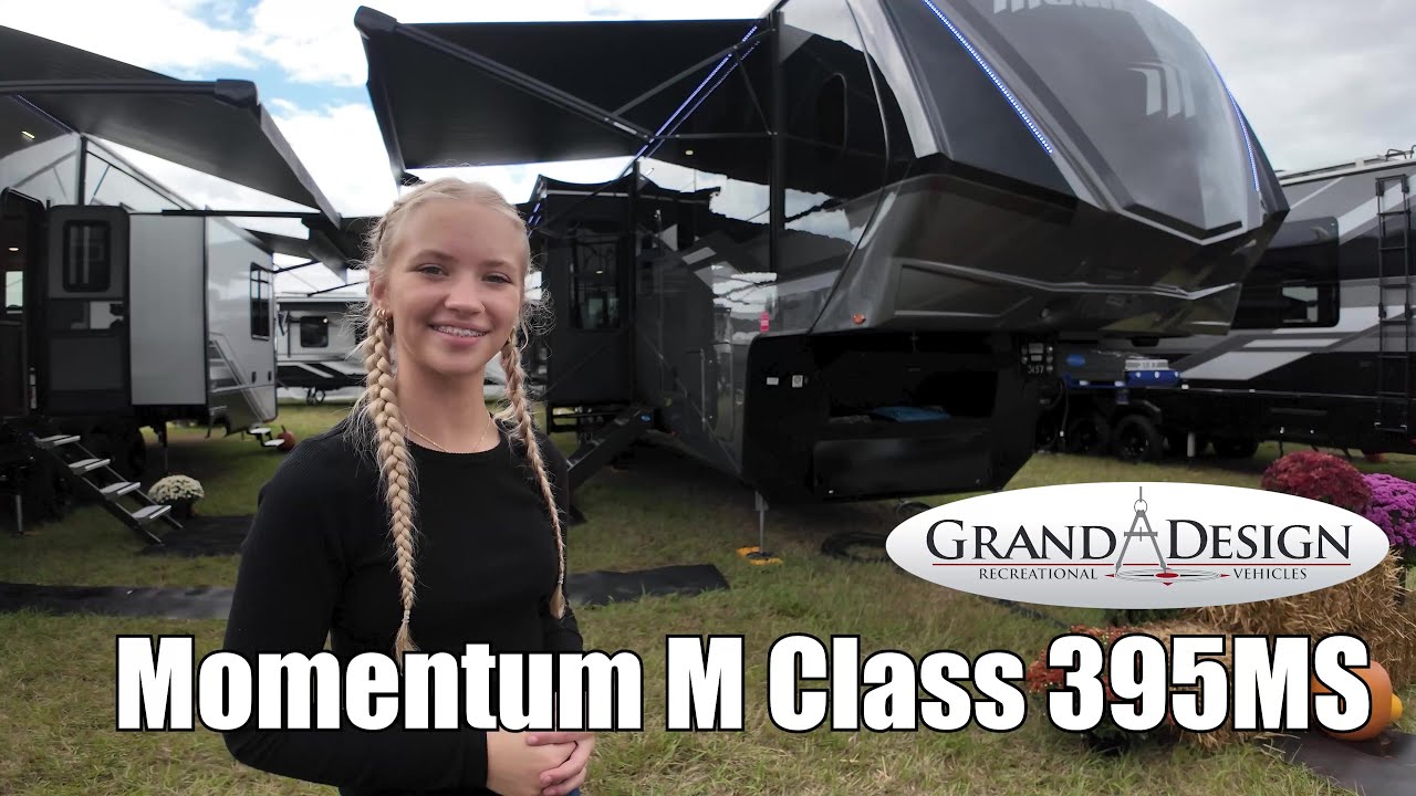 A photo of this 2026 Grand Design MOMENTUM 395MS