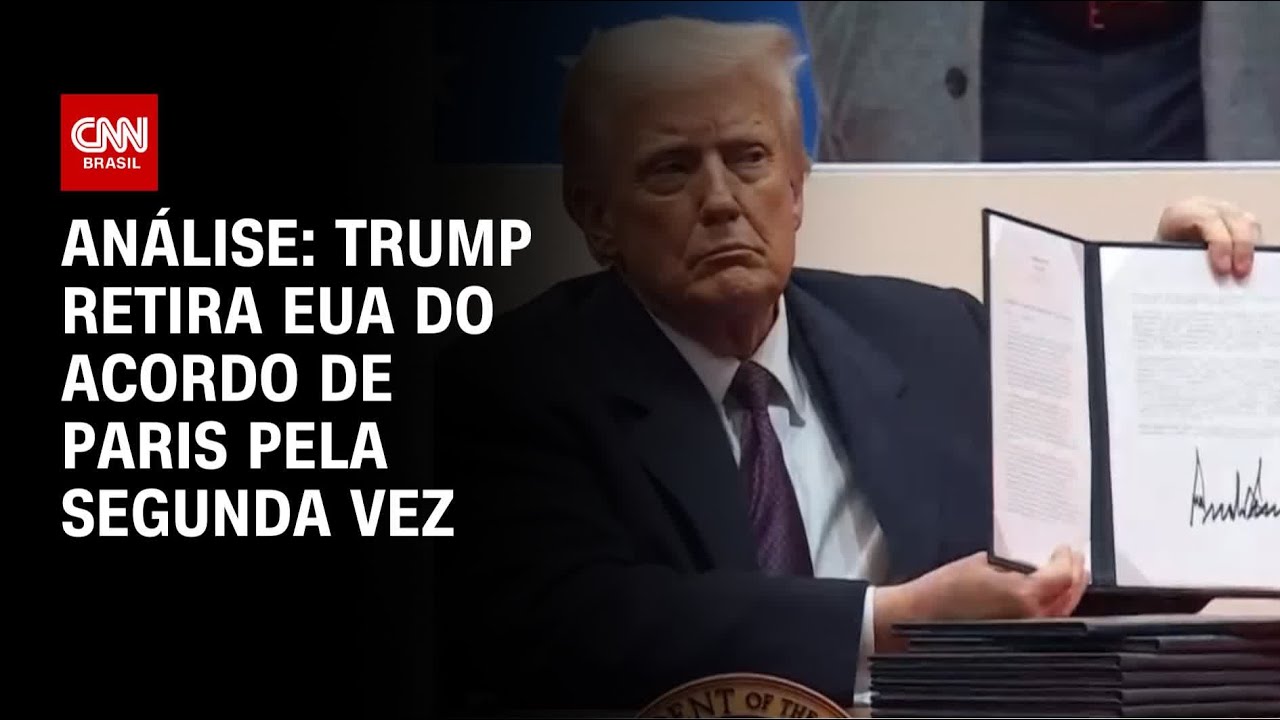 Análise: Trump retira EUA do acordo de Paris pela segunda vez | WW