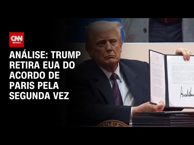 Análise: Trump retira EUA do acordo de Paris pela segunda vez | WW