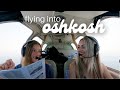 flying into OSHKOSH