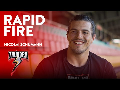 Which movie made you cry? | RAPID FIRE QUESTIONS | Nicolai Schumann - Berlin Thunder