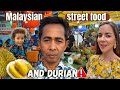My Thai Husband Eats Kuala Lumpur Street Food Durian For The First Time