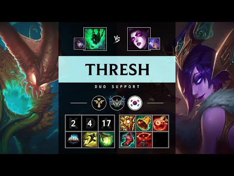 Thresh Support vs Morgana - KR Challenger Patch 25.16