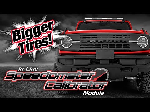 Bigger Tires on your Bronco? - How to Install the Hypertech Speedometer Calibrator.