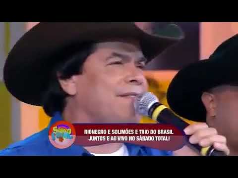 CREONE, PARRERITO E XONADÃO - Cantam com RioNegro e Solimões (Programa do Gilberto Barros) - SHOW.