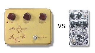 Video thumbnail for Klon Centaur vs Matthews Effects The Architect V2 by shnobel