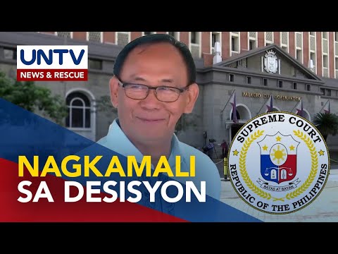 COMELEC, nagkamali nang i-dismiss ang DQ case ni Cagayan Gov. Mamba