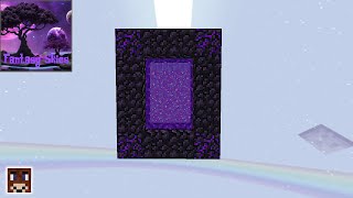 The First Dimension: The Nether! Episode 6 (Fantasy Skies - Modded Minecraft)