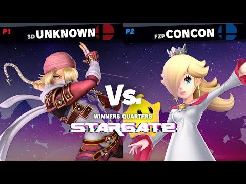 Stargate #6 | ConCon (Rosalina) vs Unknown (Sheik) Winners Quarters