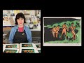 Artist Demonstrating Ernst Ludwig Kirchner’s Color Woodcut Technique