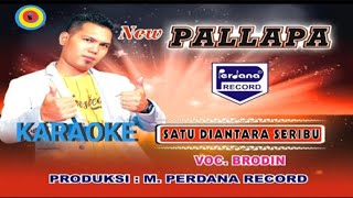 Download lagu SATU DIANTARA SERIBU BRODIN NEW PALLAPA||Karaoke versi dangdut lambada mp3