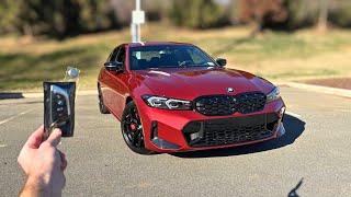 2026 BMW M340i in Vegas Red - Start Up, Exhaust, Test Drive, Walkaround and POV Review